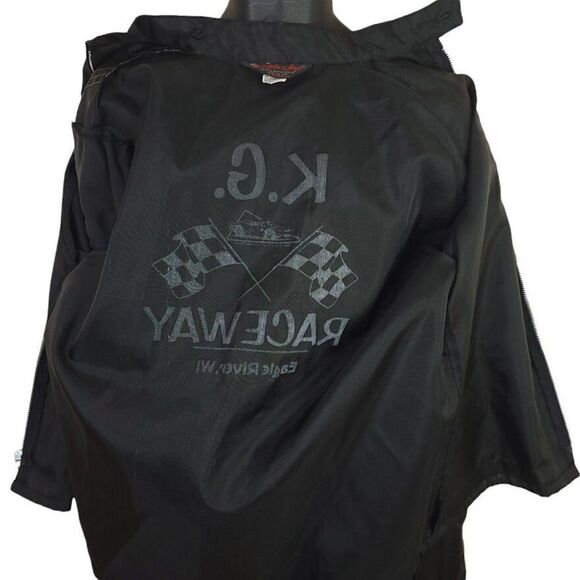 Miller High Life Racing Jacket Vintage 70s KG Raceway Eagle River Wisconsin - Picture 6 of 8